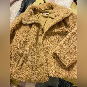 NWOT Pacsun Teddy Bear Sherpa Jacket